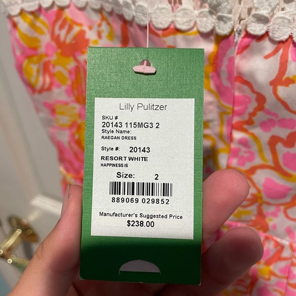 Lilly Pulitzer Dress, Size 2 (Reagan Dress) - Picture 3 of 3